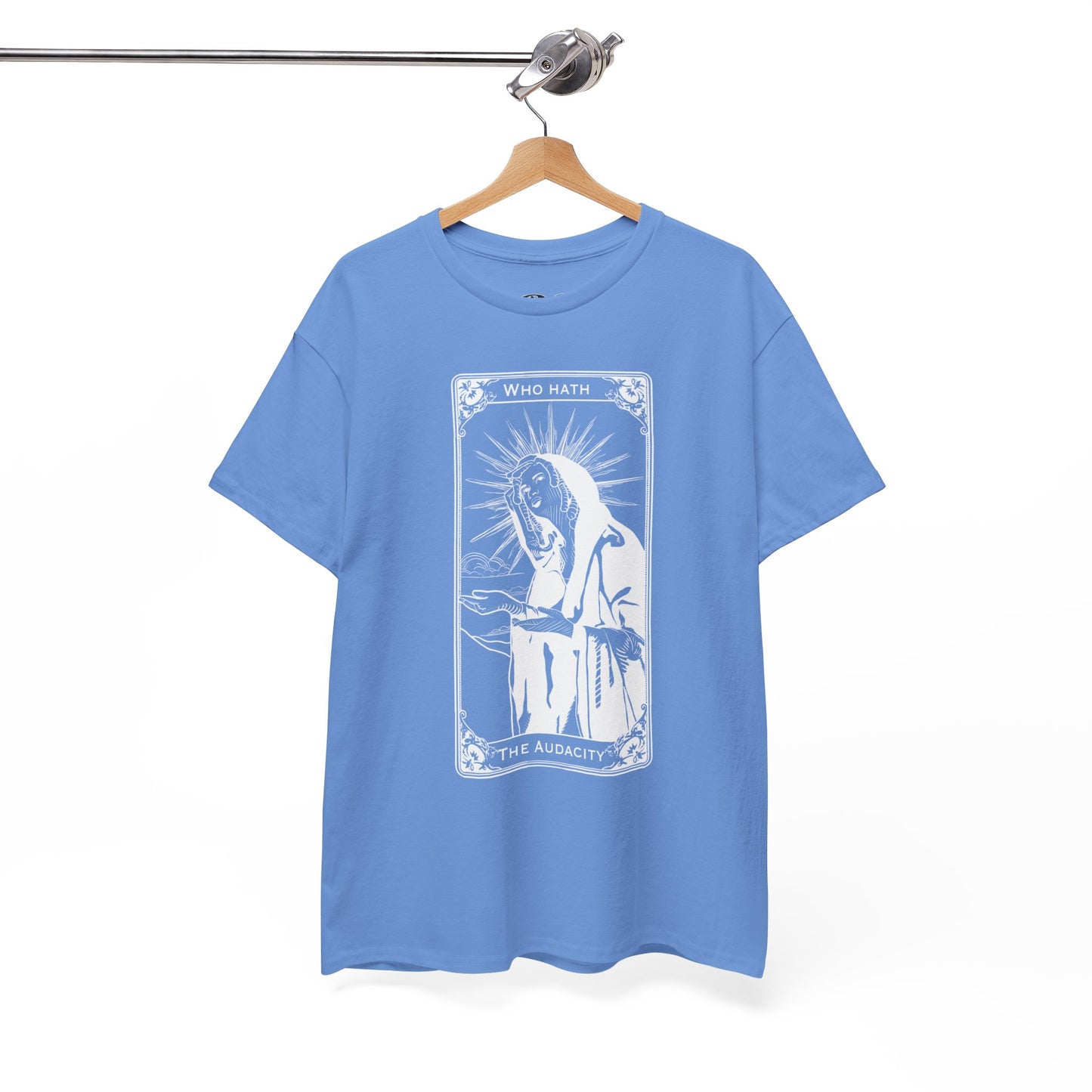 The Audacity Tarot Card 100% Cotton Tee x WHT