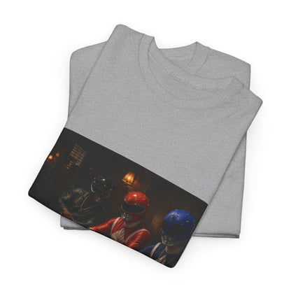 Power Rangers x “Paid in Full” T-Shirt — Retro Hip-Hop Mashup Tee