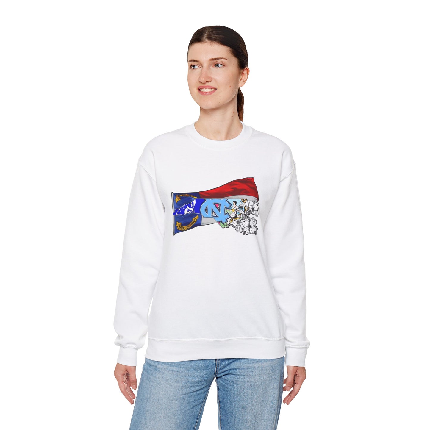 Unisex Heavy Blend™ North Carolina Crewneck Sweatshirt