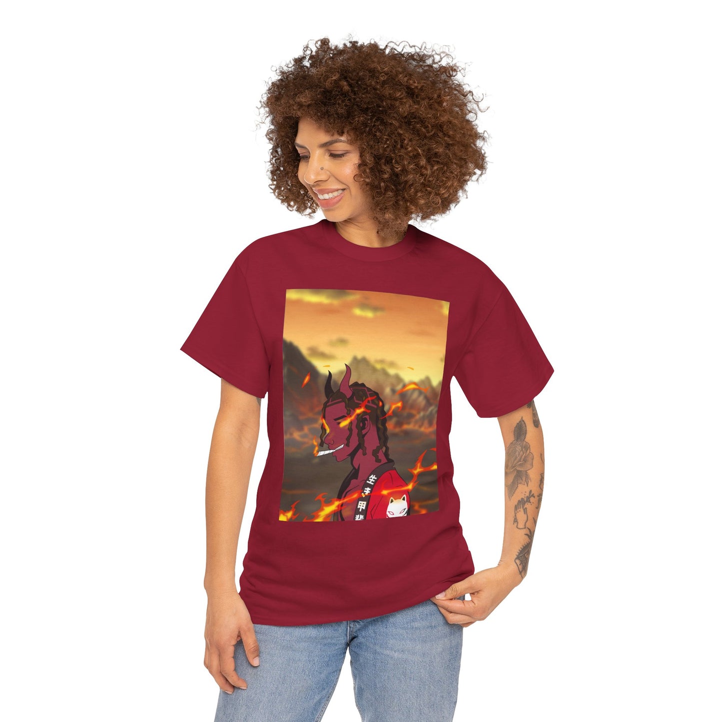 Fire Bender DingxAzuki Tee Heavy Cotton