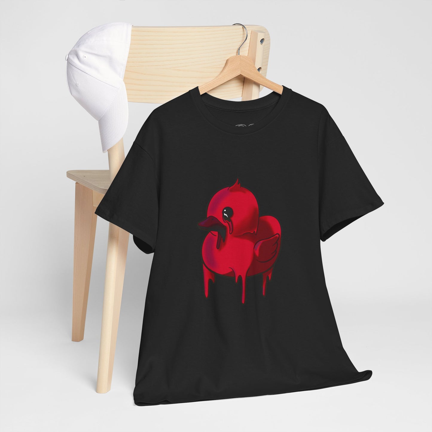 Red Suede Duck Sawse Tee Heavy Cotton
