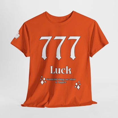 777 Luck T-Shirt Angel Numbers