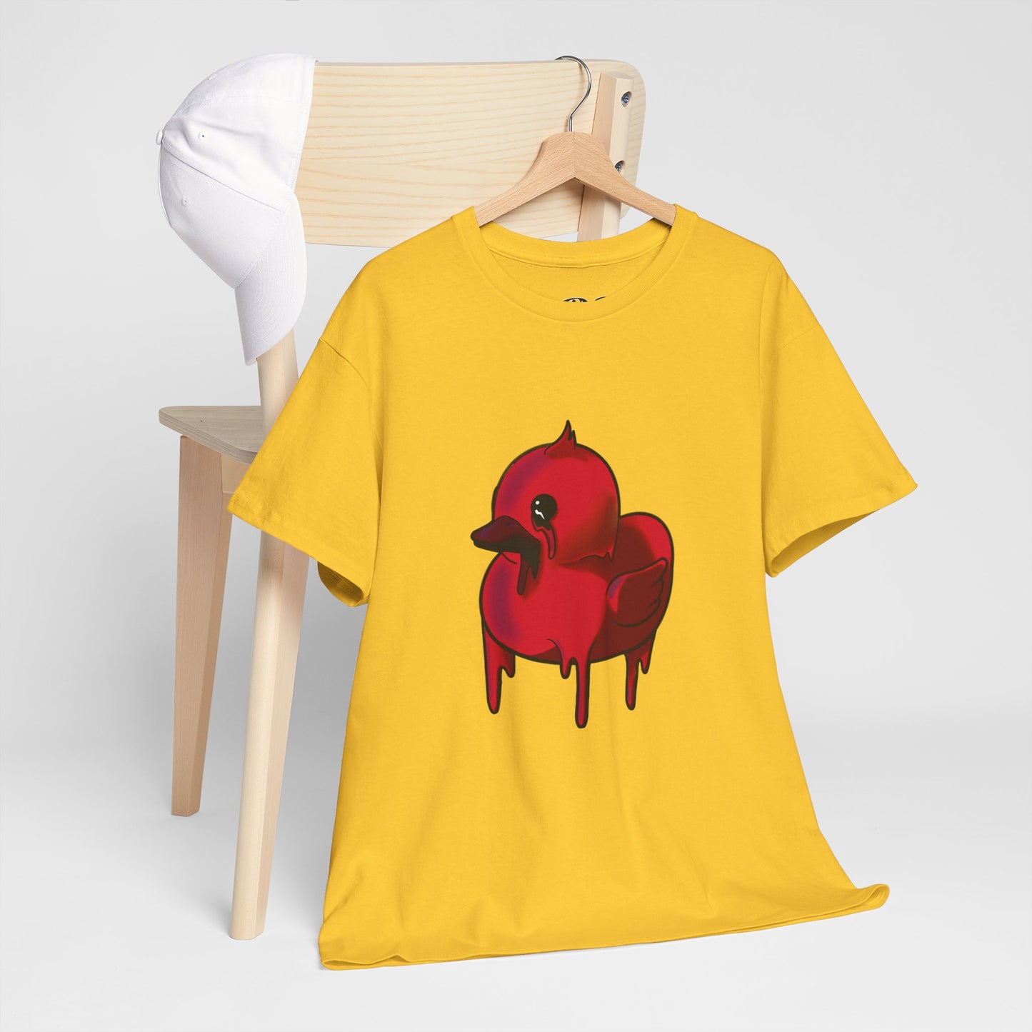 Red Suede Duck Sawse Tee Heavy Cotton
