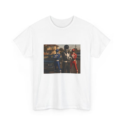 Power Rangers x 'Boyz N The Hood' Tee — Urban Retro Pop Culture T-Shirt