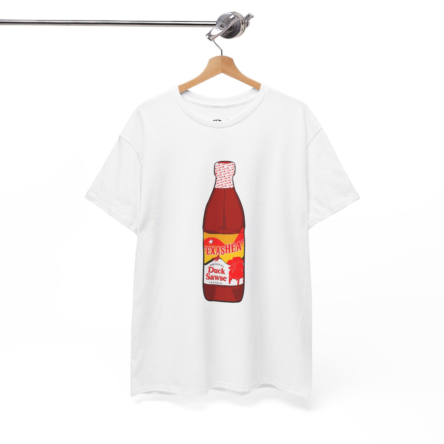 Texas Heat Hot Sauce 100% Cotton Duck Sawse Tee