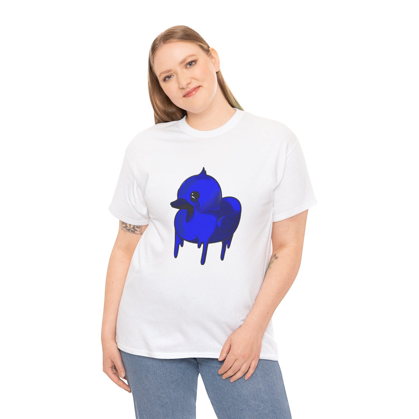 Blue Suede Duck Sawse Tee Heavy Cotton