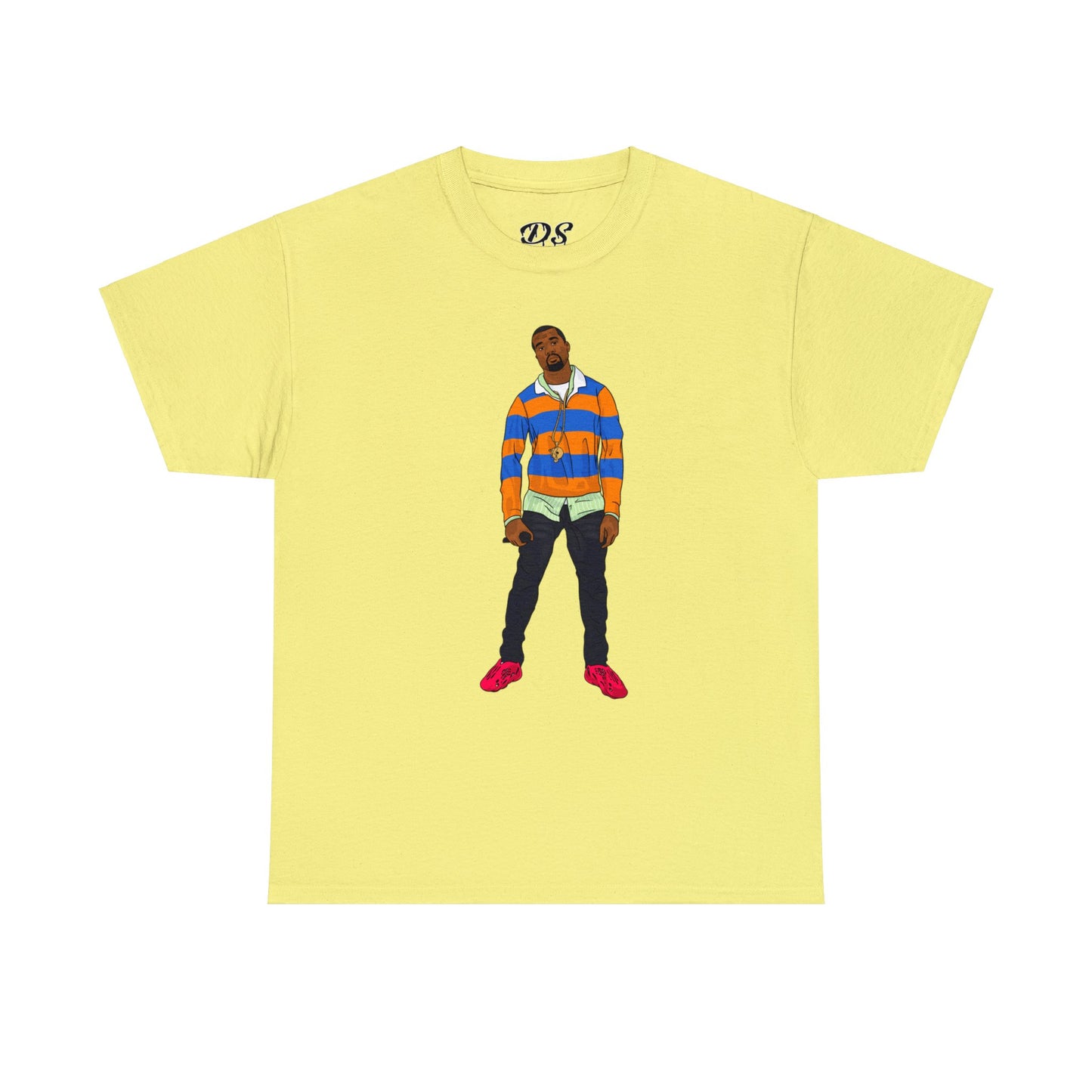 Ye College Dropout Unisex Heavy Cotton Foam Runner Vermilion Tee