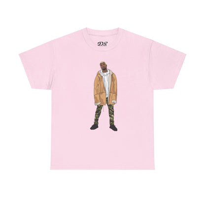 Blonde Ye 450 Cloud Black Tee Heavy Cotton