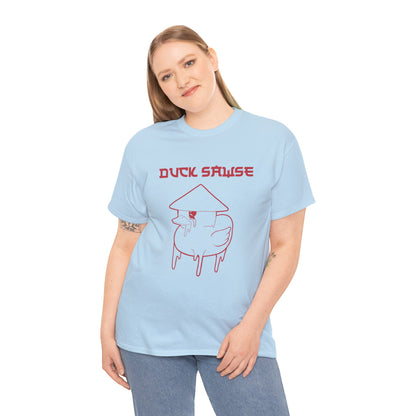 Duck Sawse Chinese Take-Out Logo 100% Cotton Tee