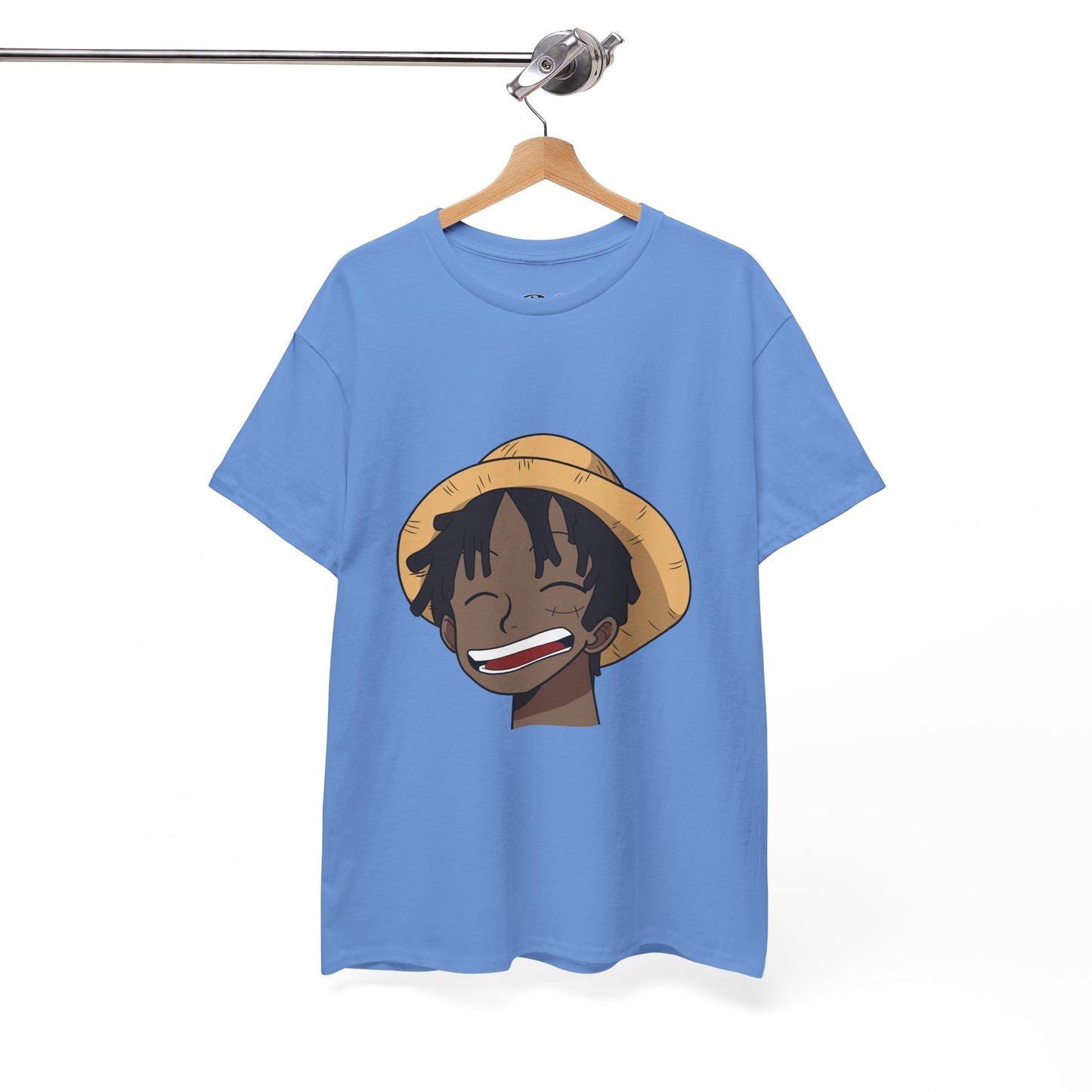 Black Luffy Card 100% Cotton Tee