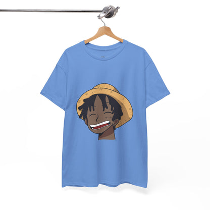 Black Luffy Card 100% Cotton Tee