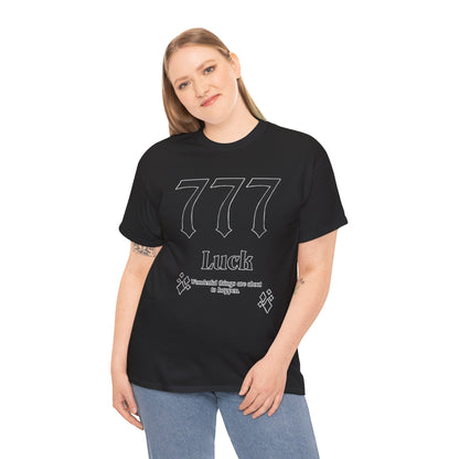 777 Luck T-Shirt Angel Numbers