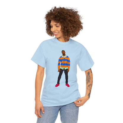 Ye College Dropout Unisex Heavy Cotton Foam Runner Vermilion Tee