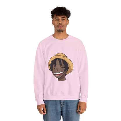 Black Luffy Crewneck Sweatshirt Heavy Blend™