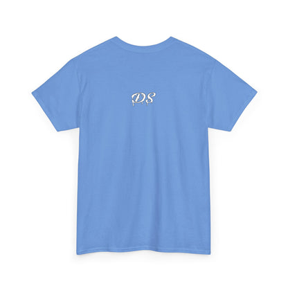 Human Being Shipping Label 100% Cotton Tee x WHT