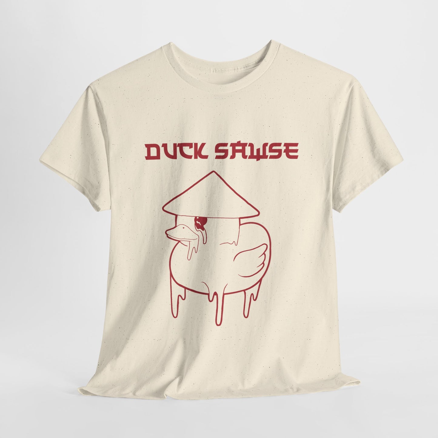 Duck Sawse Chinese Take-Out Logo 100% Cotton Tee