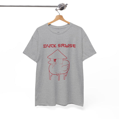 Duck Sawse Chinese Take-Out Logo 100% Cotton Tee