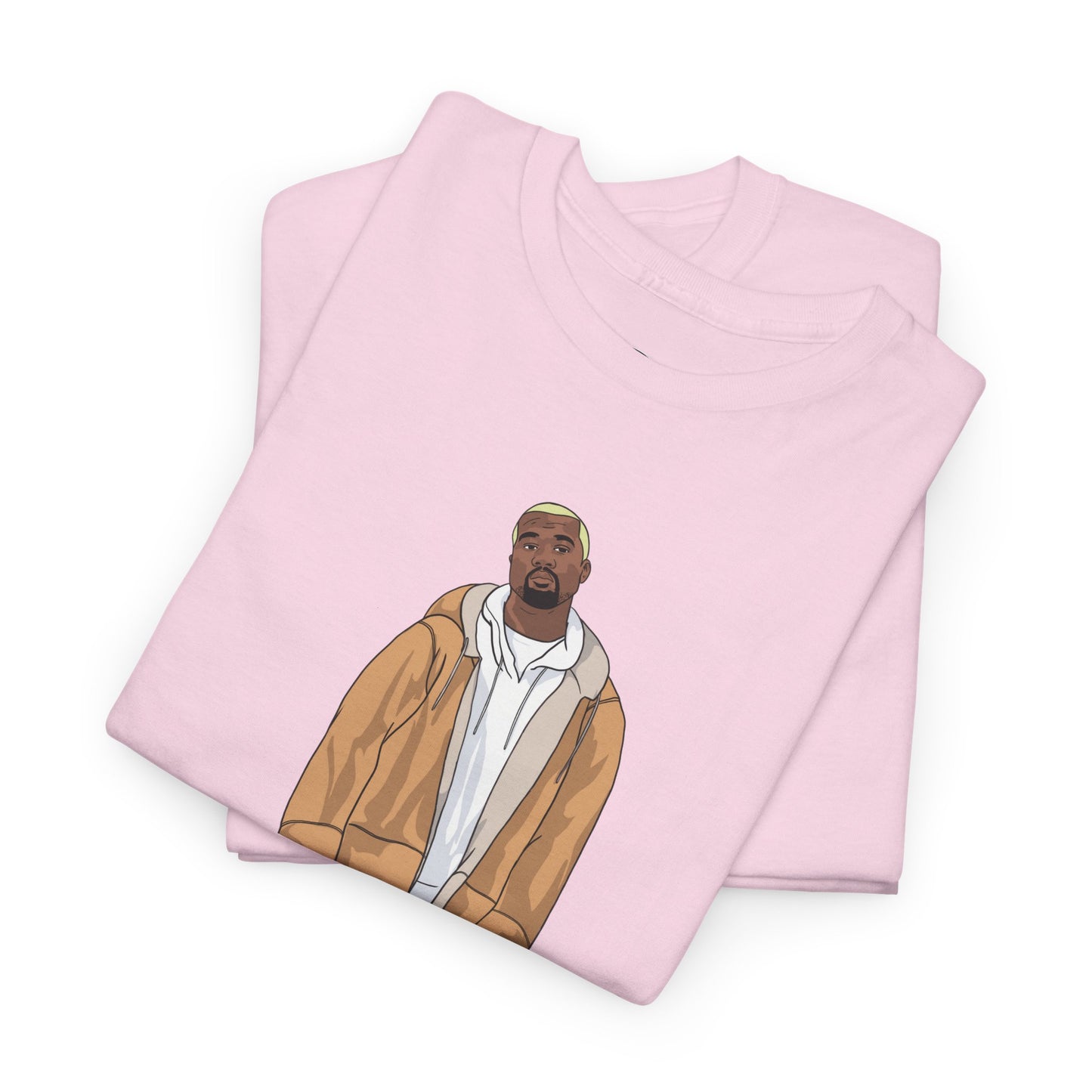 Blonde Ye 450 Cloud Black Tee Heavy Cotton