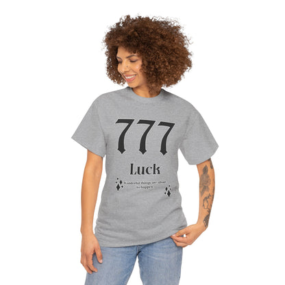 777 Luck T-Shirt Angel Numbers