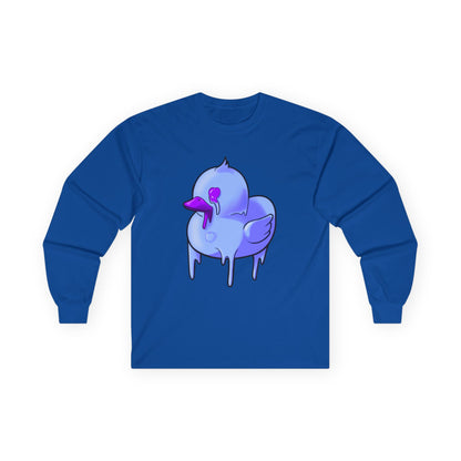 Valentines Blue Sawse Ultra Cotton Long Sleeve Tee