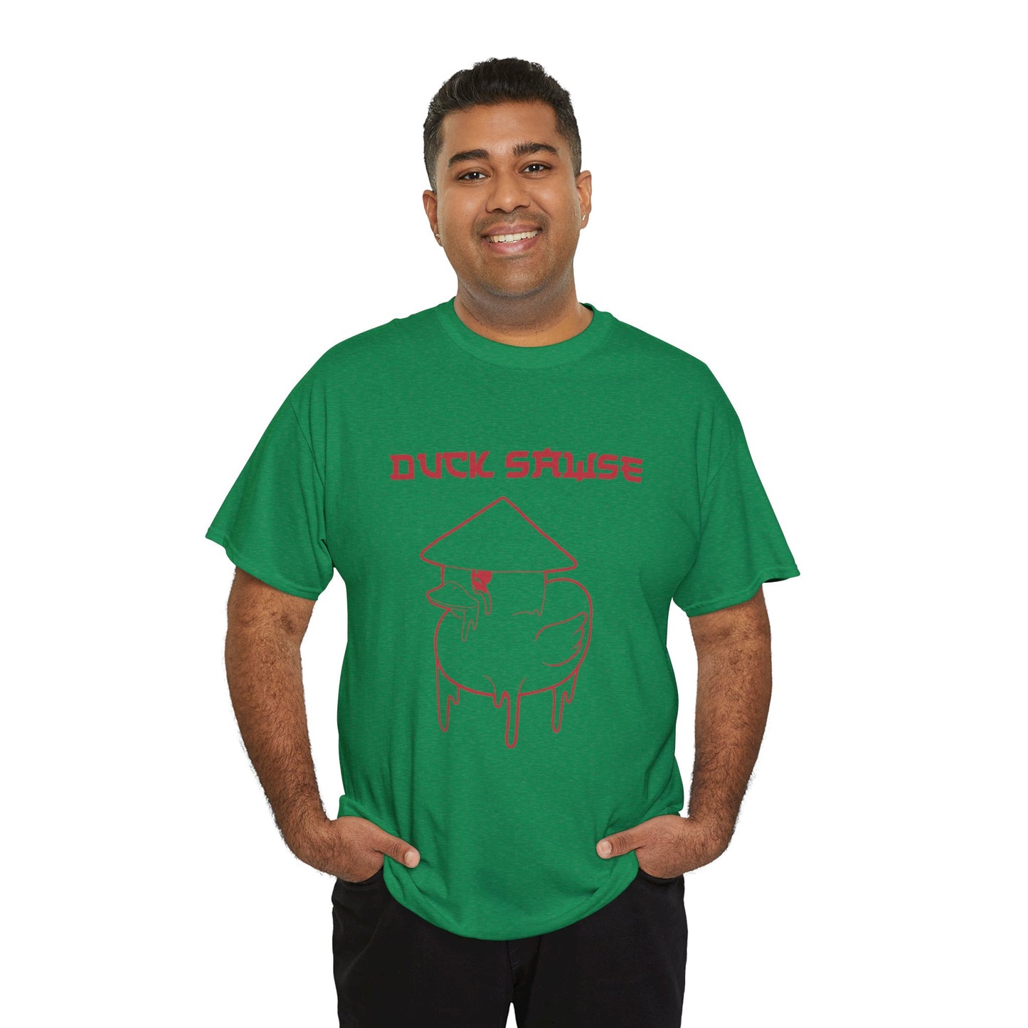 Duck Sawse Chinese Take-Out Logo 100% Cotton Tee