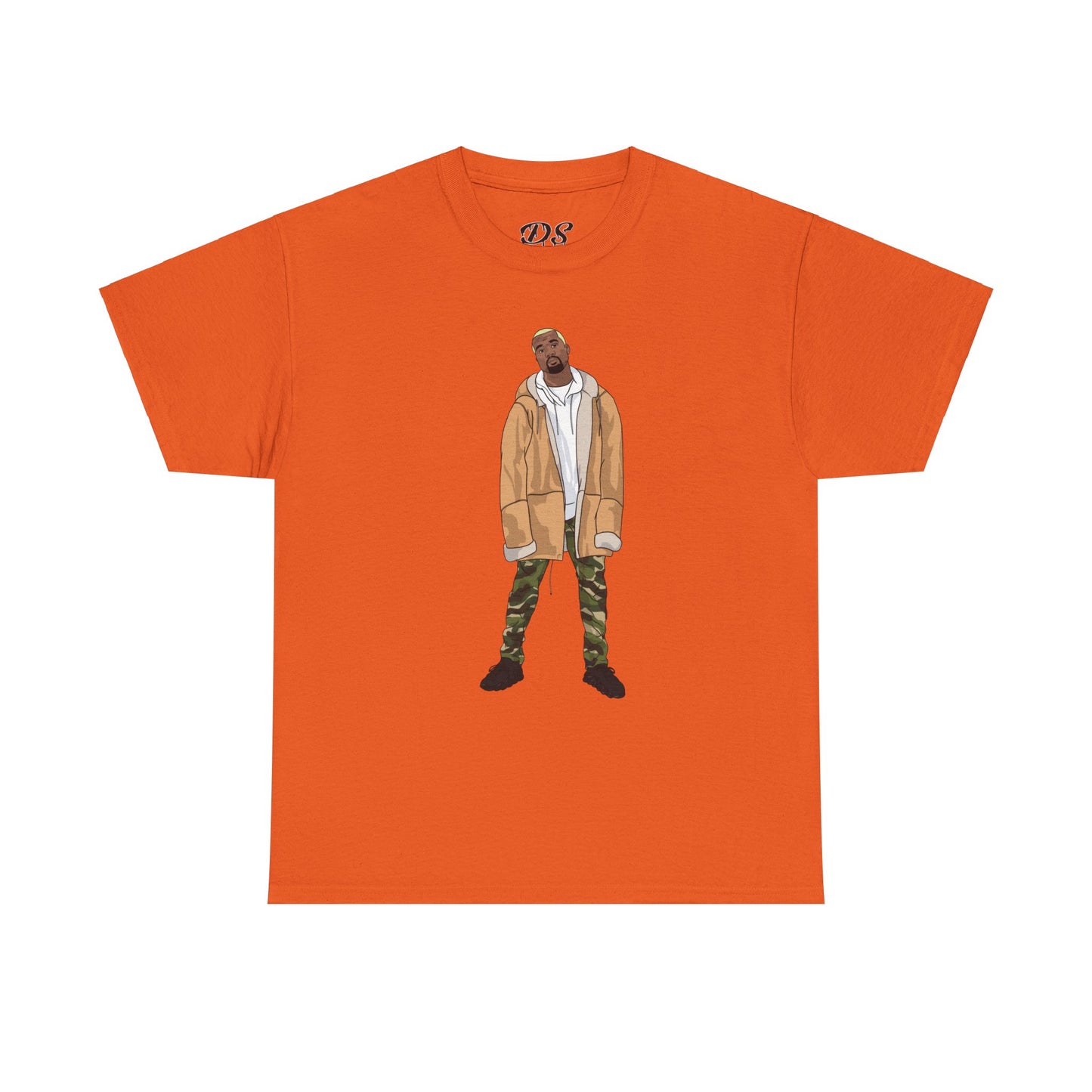 Blonde Ye 450 Cloud Black Tee Heavy Cotton
