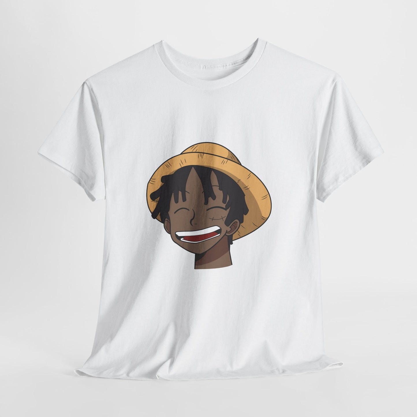 Black Luffy Card 100% Cotton Tee