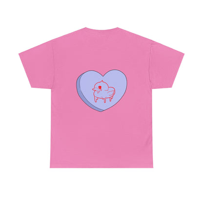 Conversation Heart Duck Sawse Logo Tee Heavy Cotton 02