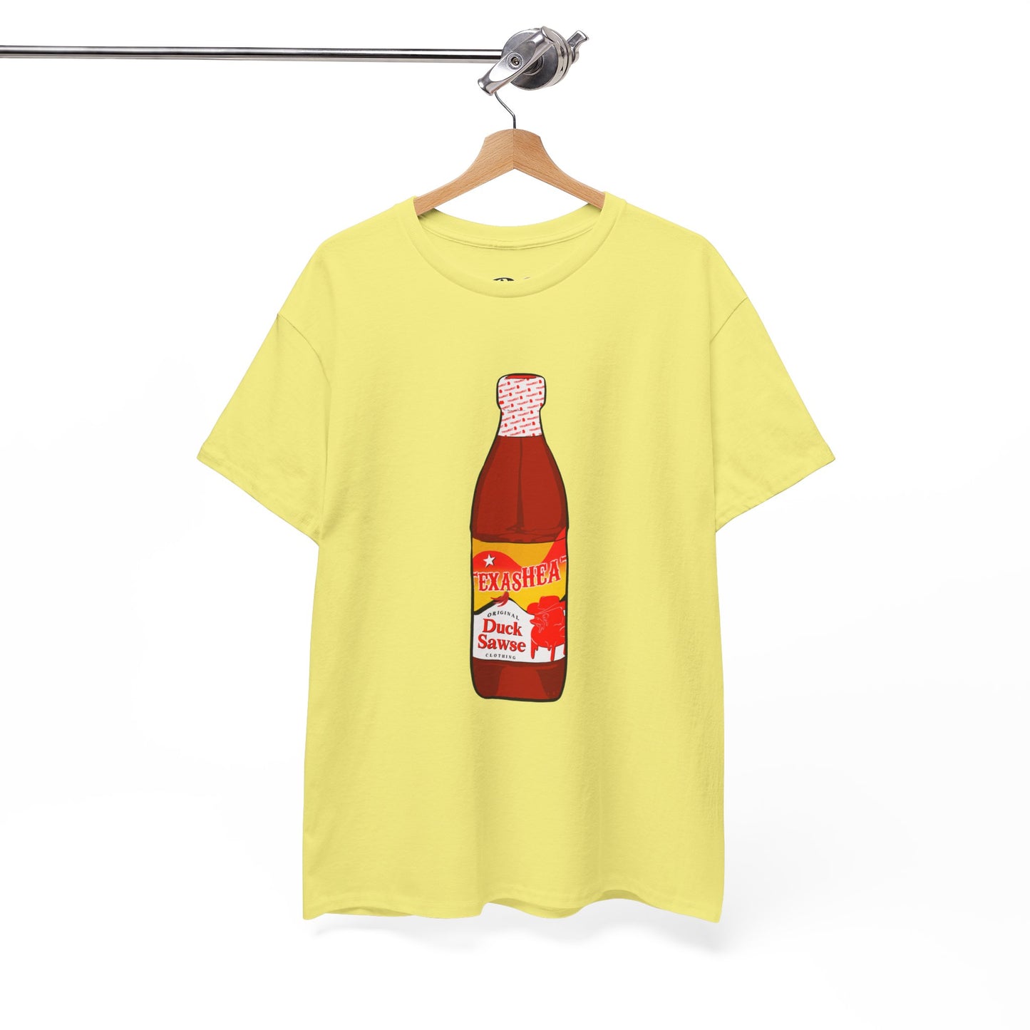 Texas Heat Hot Sauce 100% Cotton Duck Sawse Tee