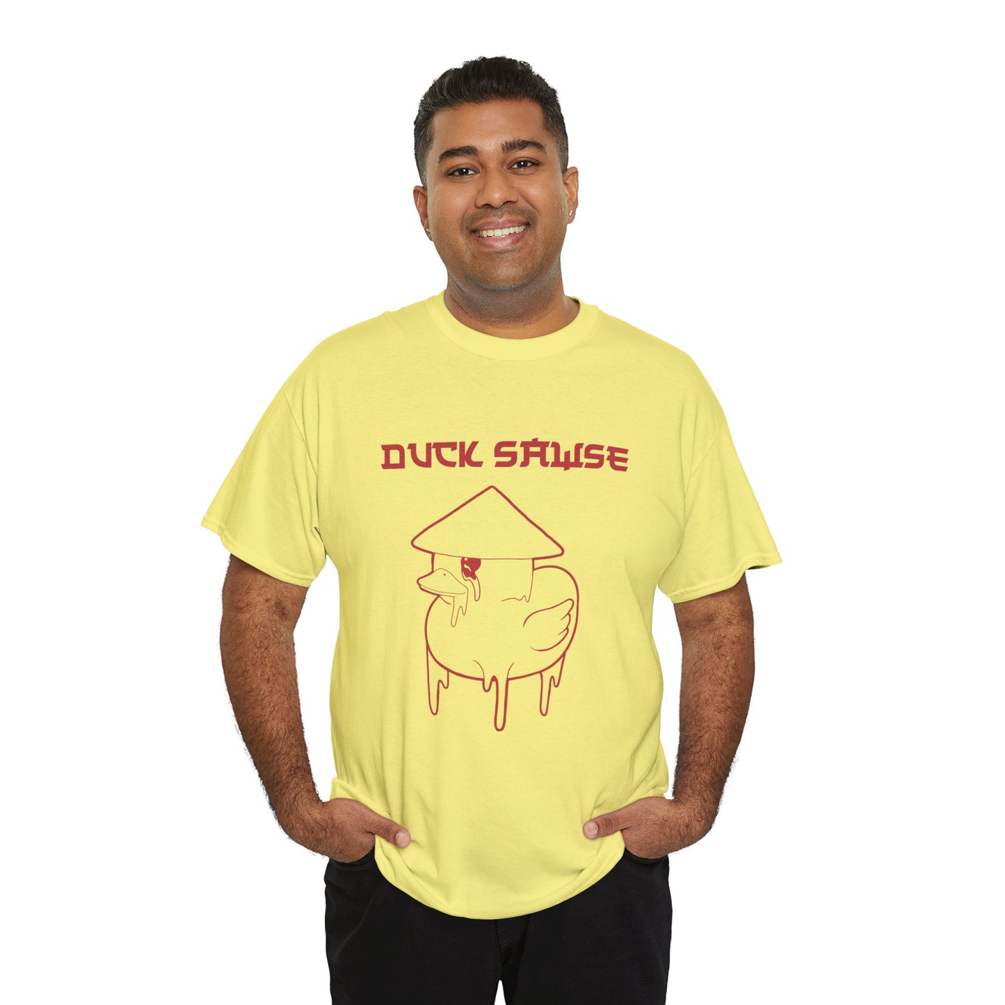 Duck Sawse Chinese Take-Out Logo 100% Cotton Tee