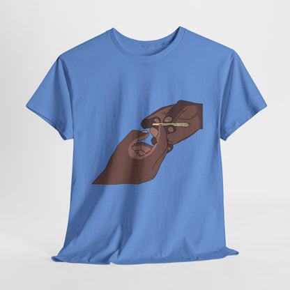 “Bros Get High” 100% Cotton Pass Dat Doobie Tee