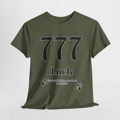 777 Luck T-Shirt Angel Numbers