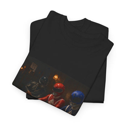 Power Rangers x “Paid in Full” T-Shirt — Retro Hip-Hop Mashup Tee