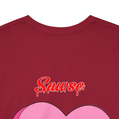 Conversation Heart Duck Sawse Logo Tee Heavy Cotton 05