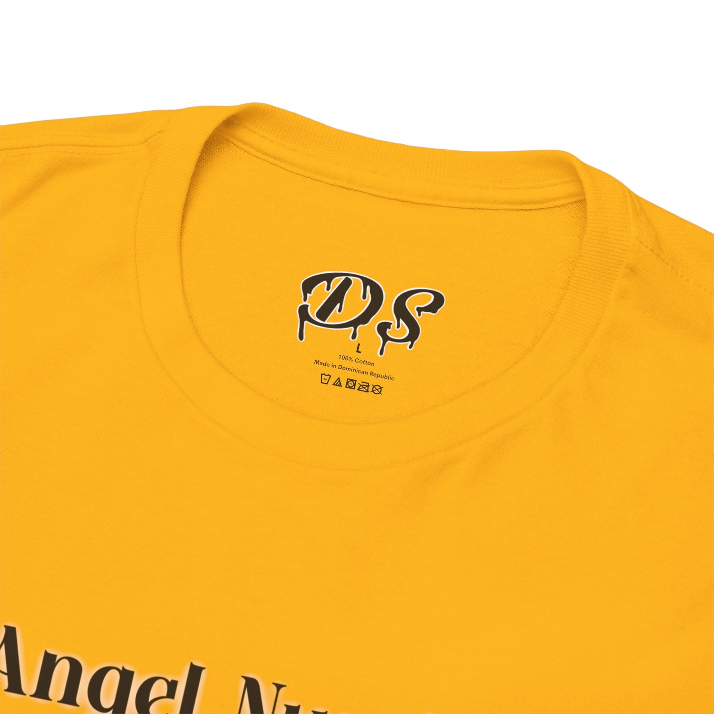 Angel Numbers - ALL BLK Heavy Cotton T-Shirt