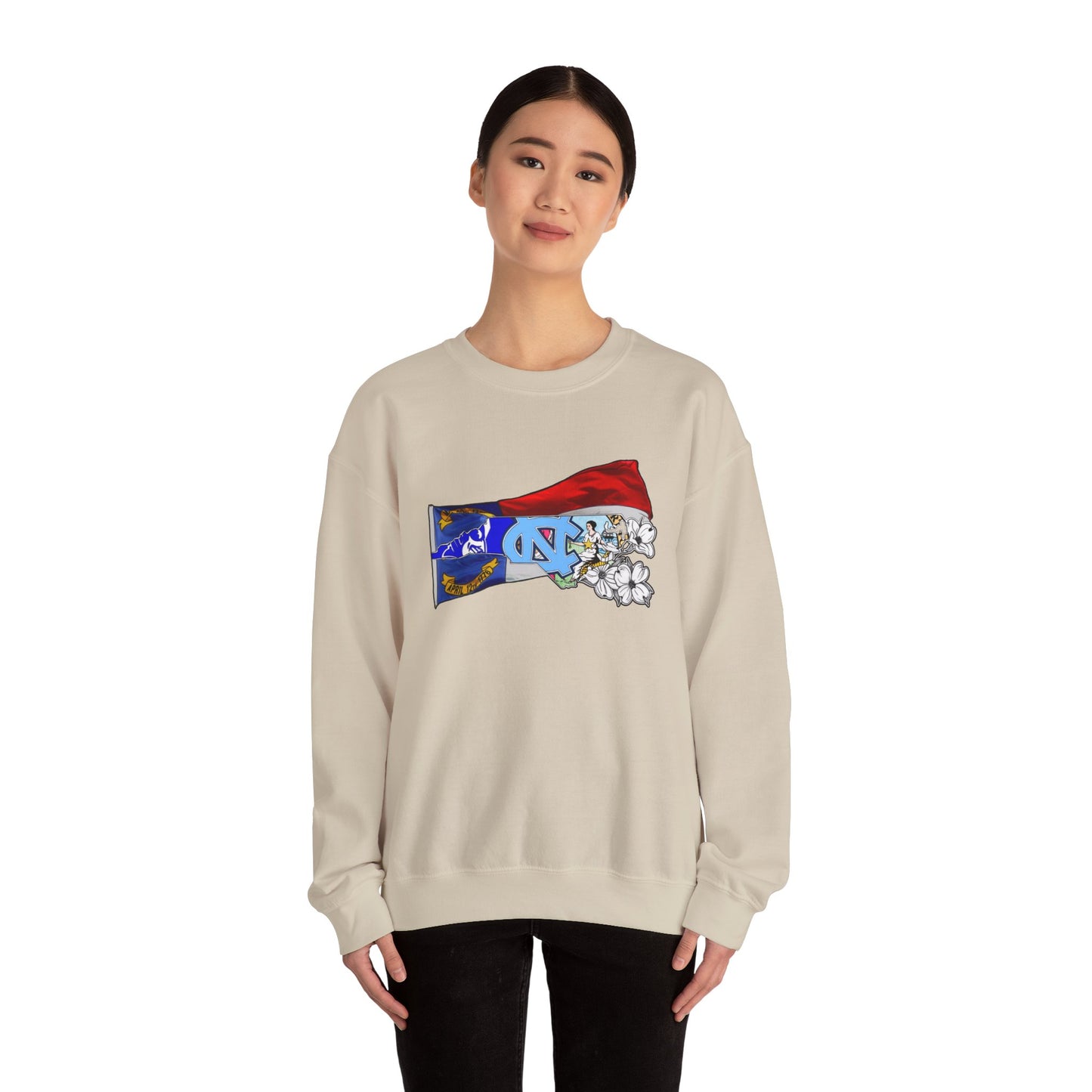 Unisex Heavy Blend™ North Carolina Crewneck Sweatshirt