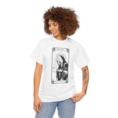 The Audacity Tarot Card 100% Cotton Tee x BLK