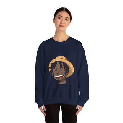 Black Luffy Crewneck Sweatshirt Heavy Blend™