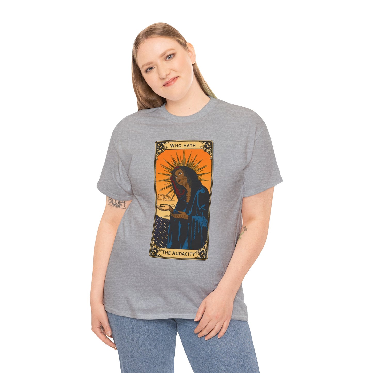 The Audacity Tarot Card 100% Cotton Tee