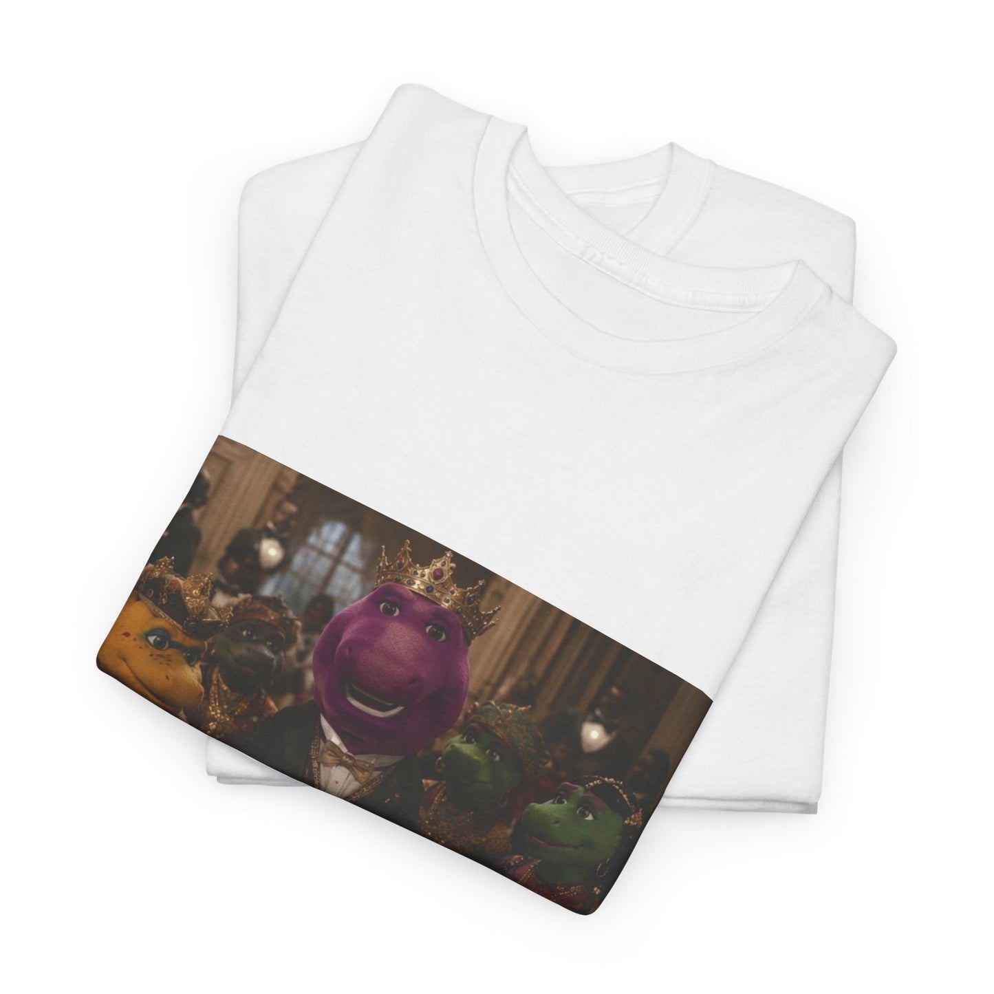 Barney and Friends x Coming to America Print
