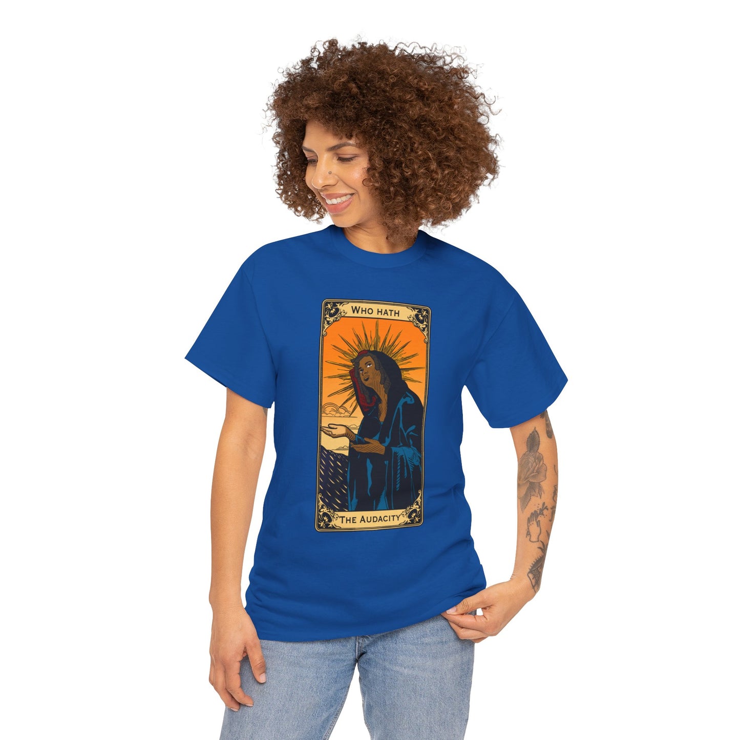 The Audacity Tarot Card 100% Cotton Tee