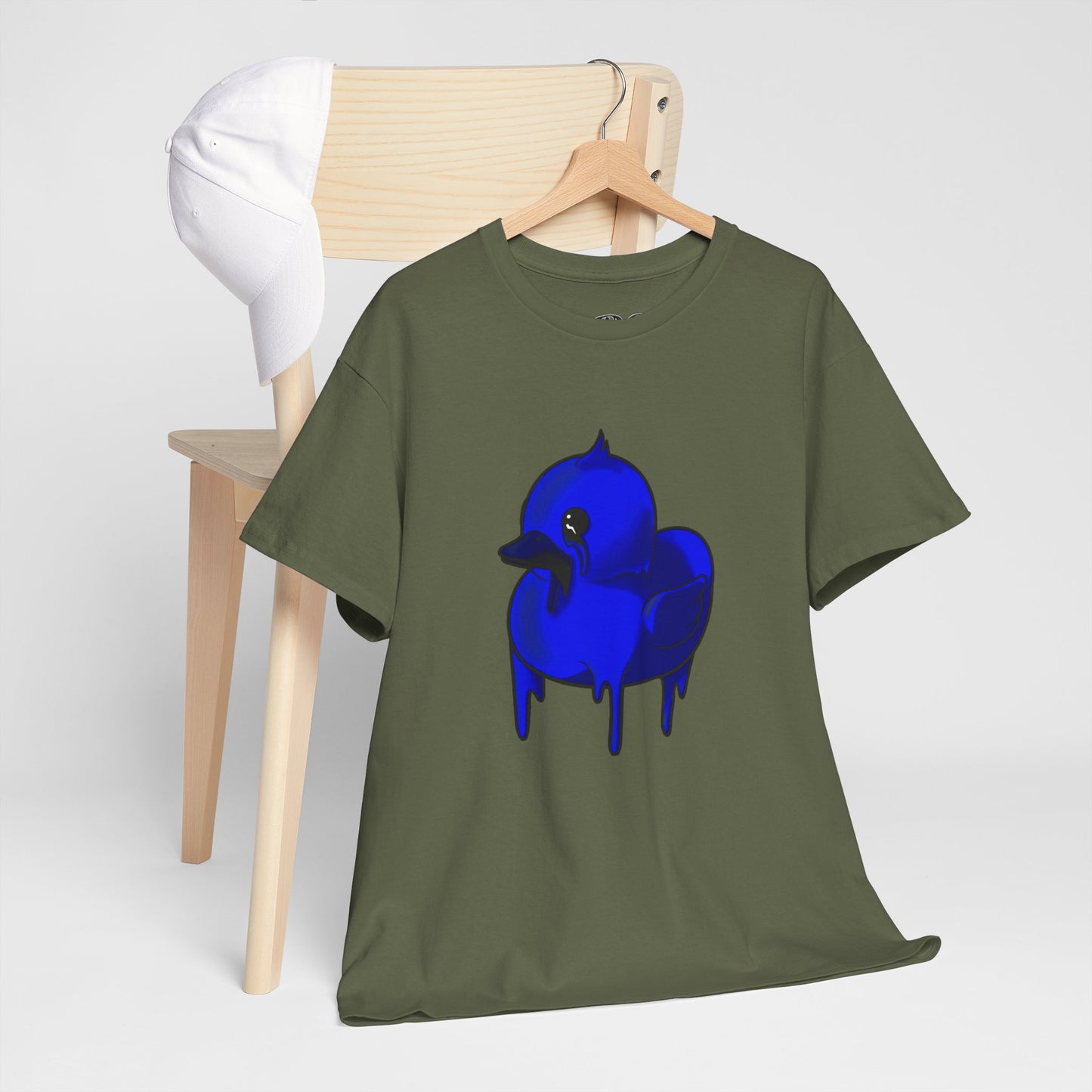 Blue Suede Duck Sawse Tee Heavy Cotton