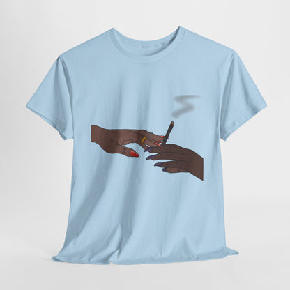 ”Girls Get High” 100% Cotton Pass Dat Blunt Tee