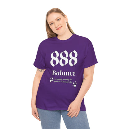 888 Balance T-Shirt Angel Numbers