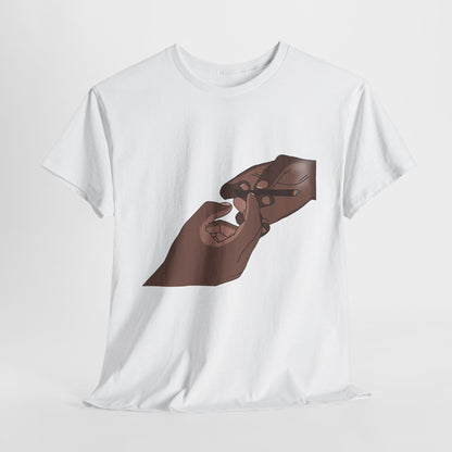 “Bros Get High” 100% Cotton Pass Dat Blunt Tee