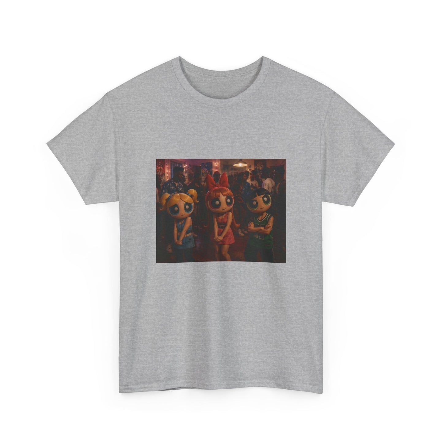 Powerpuff Girls x 'House Party' T-Shirt — Retro Cartoon Graphic Tee