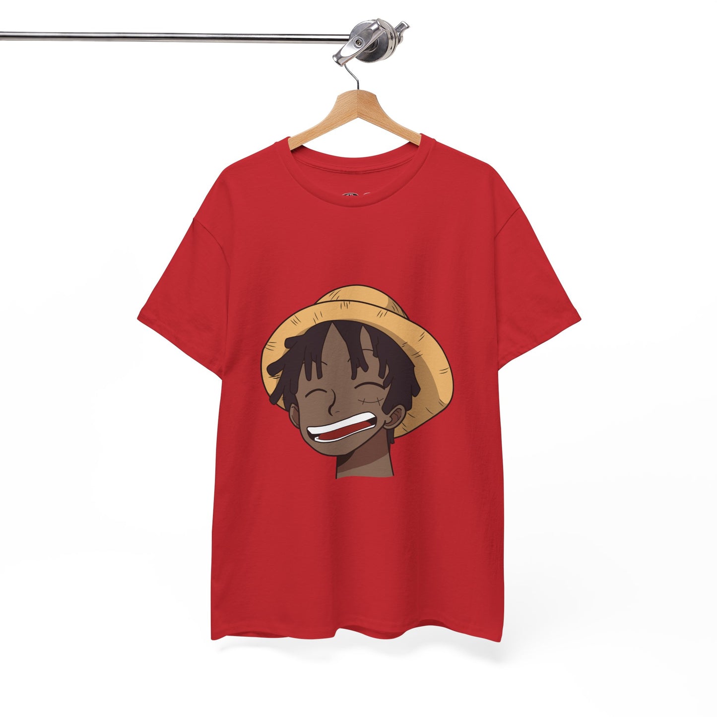 Black Luffy Card 100% Cotton Tee
