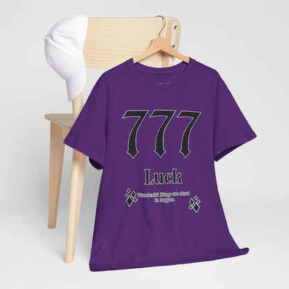777 Luck T-Shirt Angel Numbers