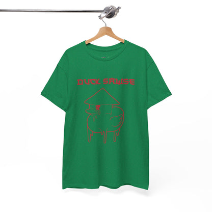 Duck Sawse Chinese Take-Out Logo 100% Cotton Tee