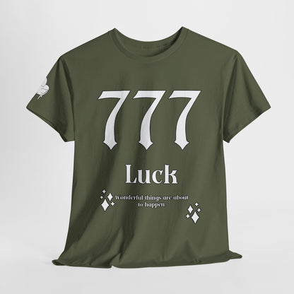 777 Luck T-Shirt Angel Numbers